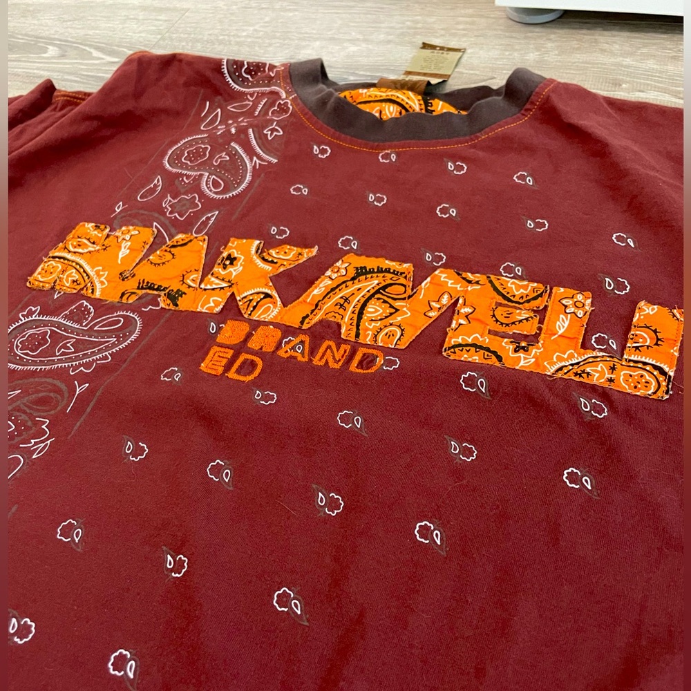 Y2K Makaveli Branded “Bandana” t shirt - Size XXXL